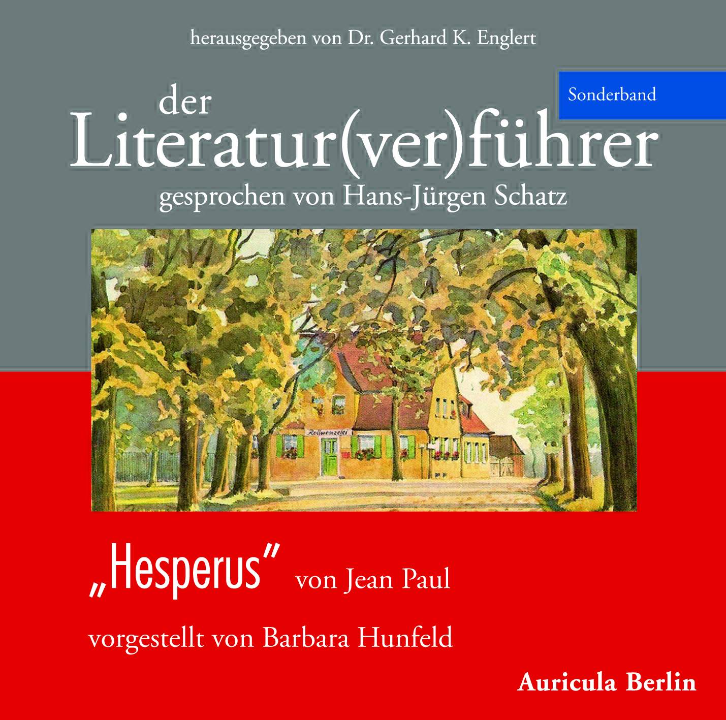 "Der Literatur(ver)führer" Cover Sonderband 
